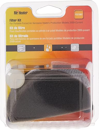 Mr. Heater Kit de filtro para calentador de aire forzado de queroseno 2009 o más nuevo