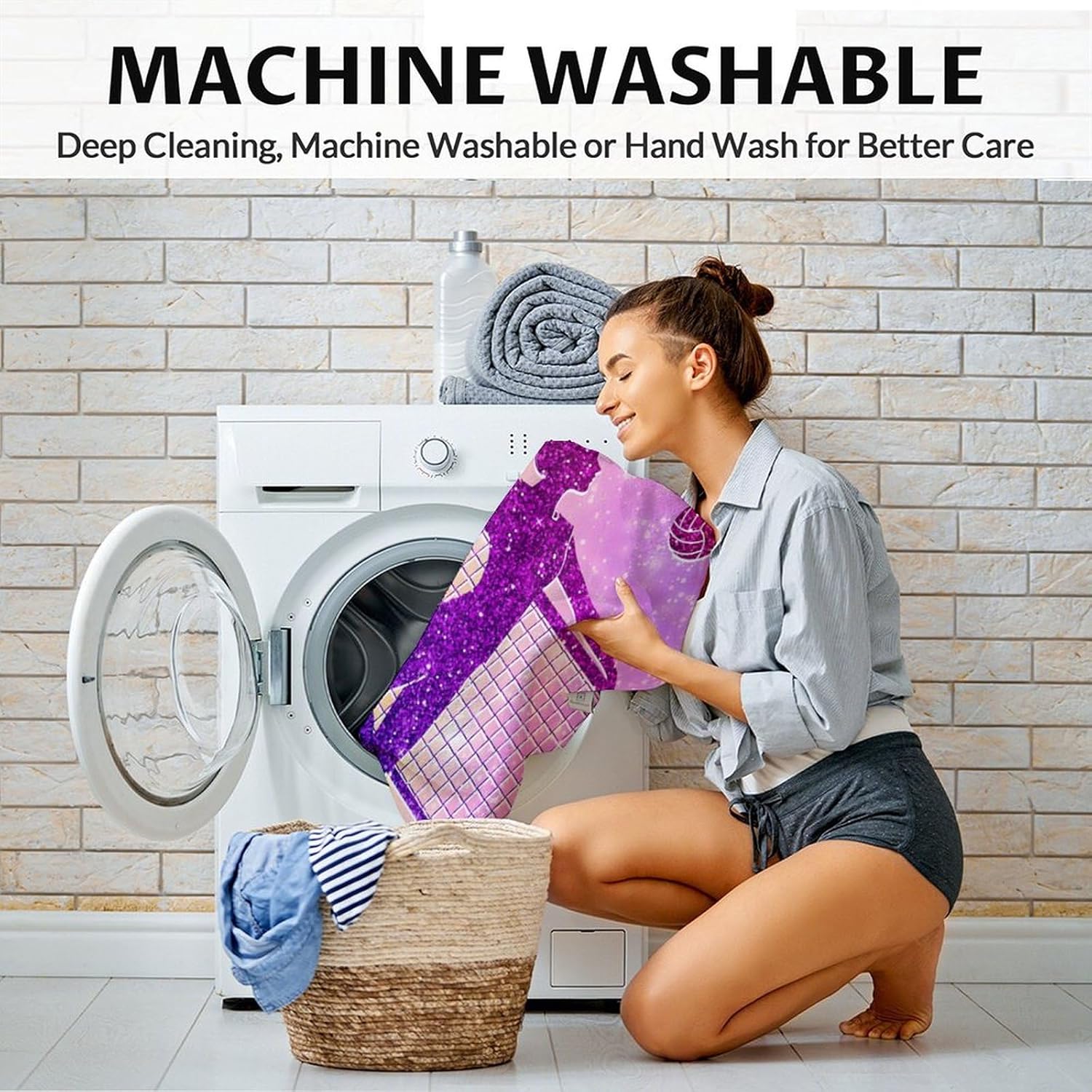 Custom Volleyball Blanket Gifts for Girls- 60x80 Inches Sport Throw Blanket for Women Kids Teens- Personalized Pink Soft Fuzzy Blankets for Couch Sofa Bed