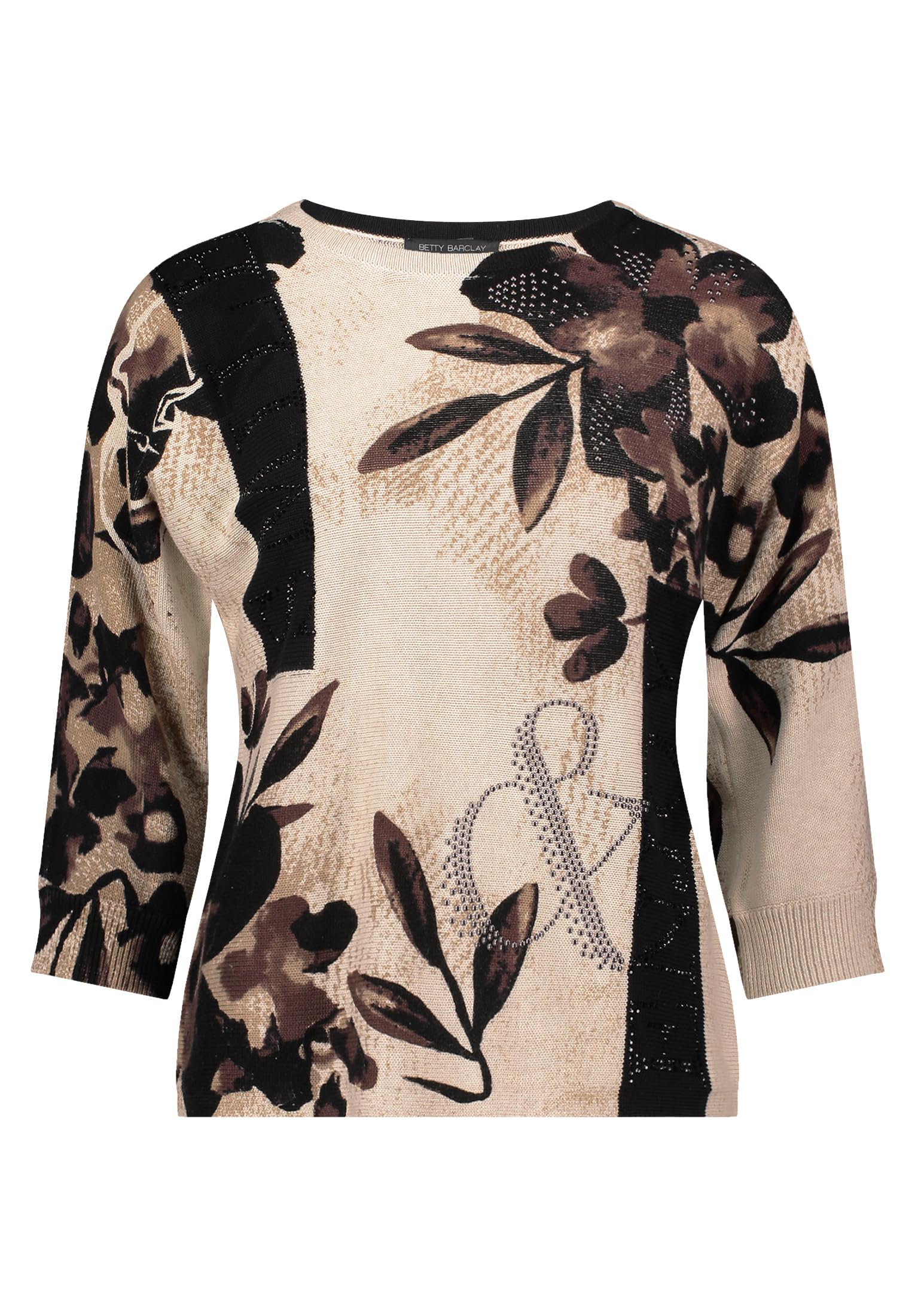 Betty Barclay Women's Jumper, Beige/Brown., 18
