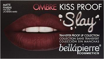 bellapierre Cosmetics Kiss Proof Slay Lip Kit 40's Red Matte Finish