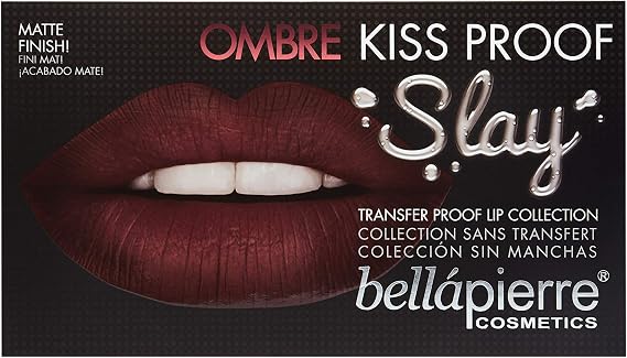 bellapierre Cosmetics Kiss Proof Slay Lip Kit 40's Red Matte Finish