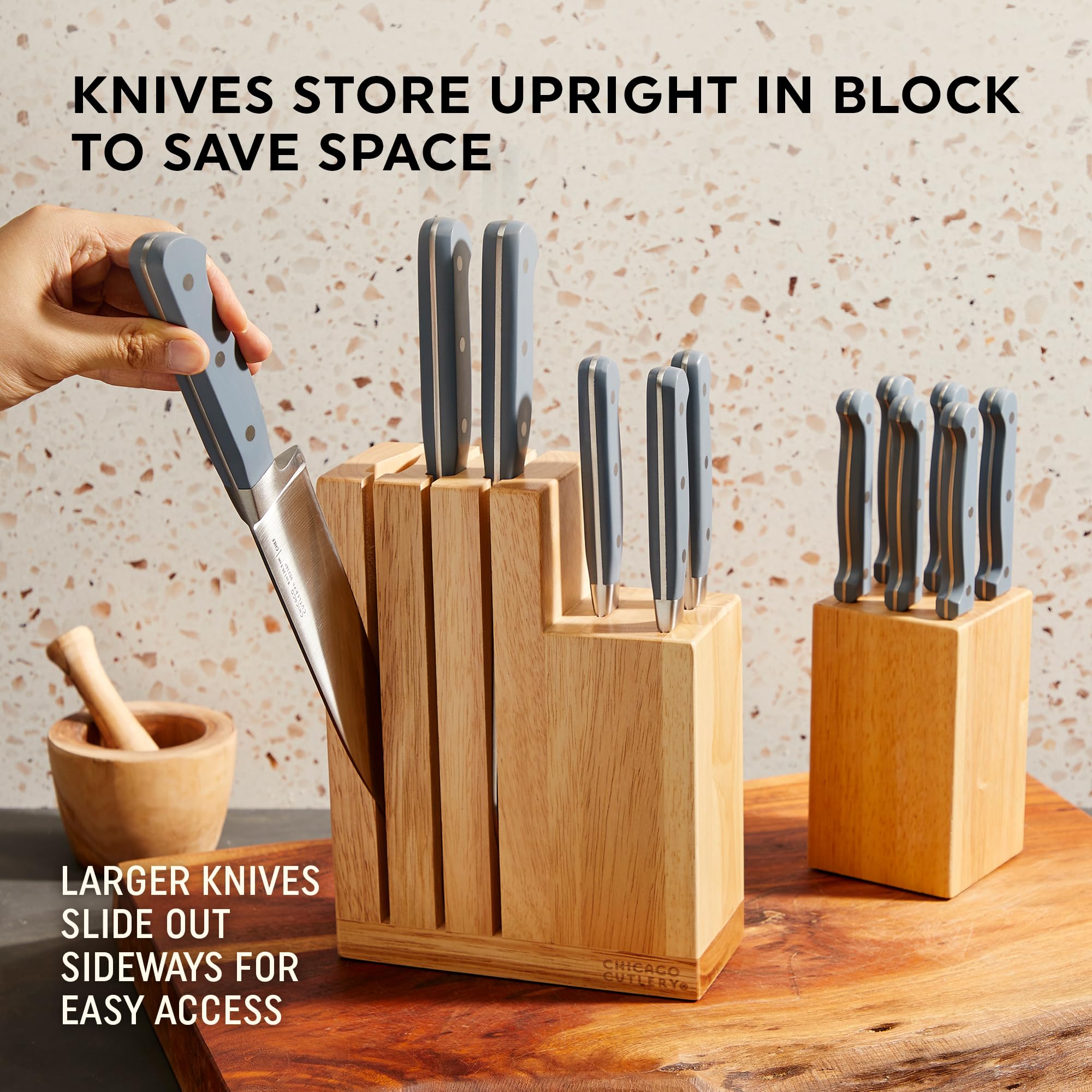 Amazon.com: Chicago Cutlery Halsted (14-PC) Full Cutlery Knife