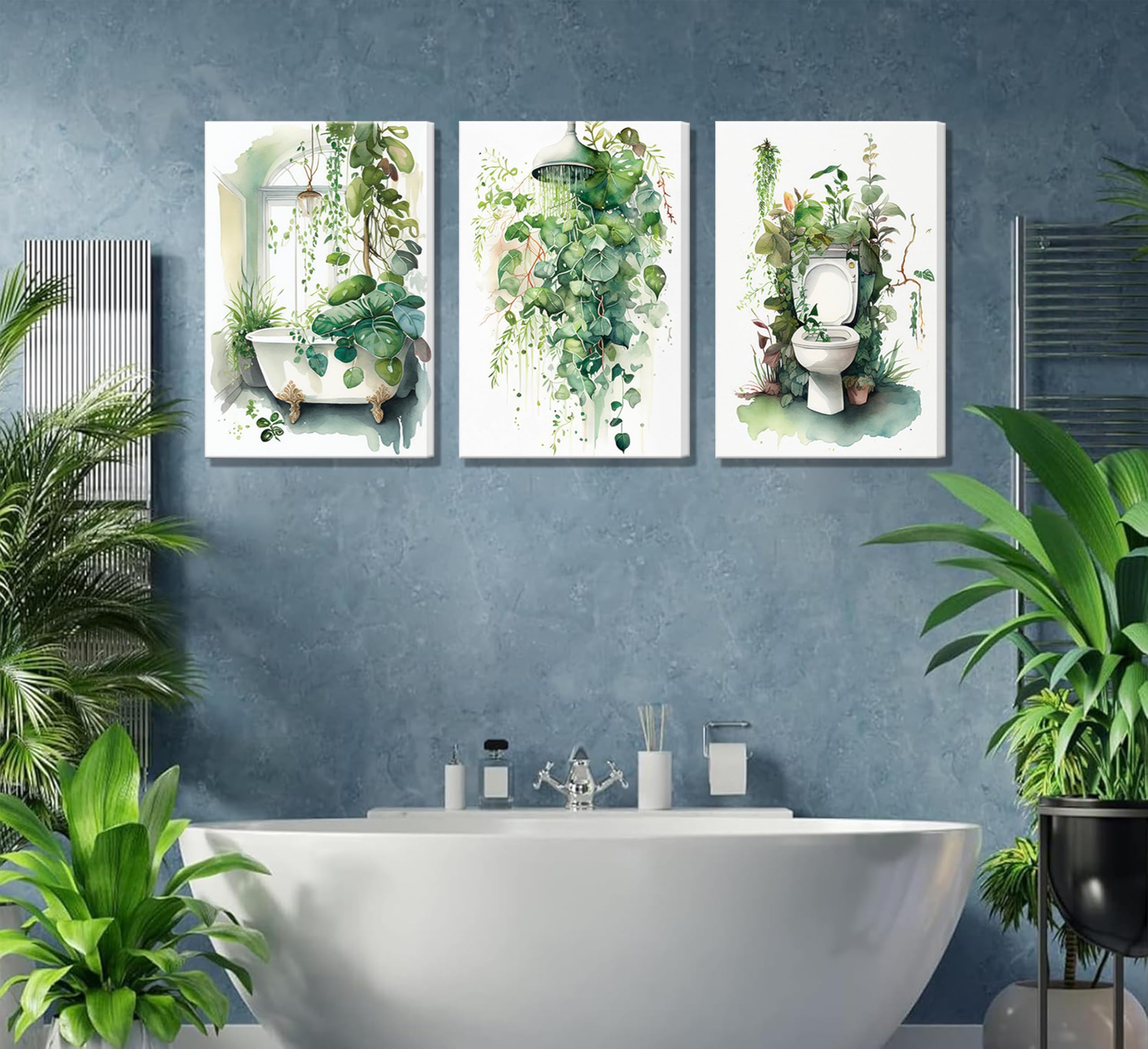 Bauernhaus-Badezimmer-Wandkunst, Rustikales Zen-Steinbild, Dekor, Gott Sagt  Du Bist, Bibelvers, Leinwandgemälde, Moderne Gerahmte Drucke, Kunstwerk Für  Zuhause, Badezimmer, Schlafzimmer, Wohnzimmer, image size:2560x2340