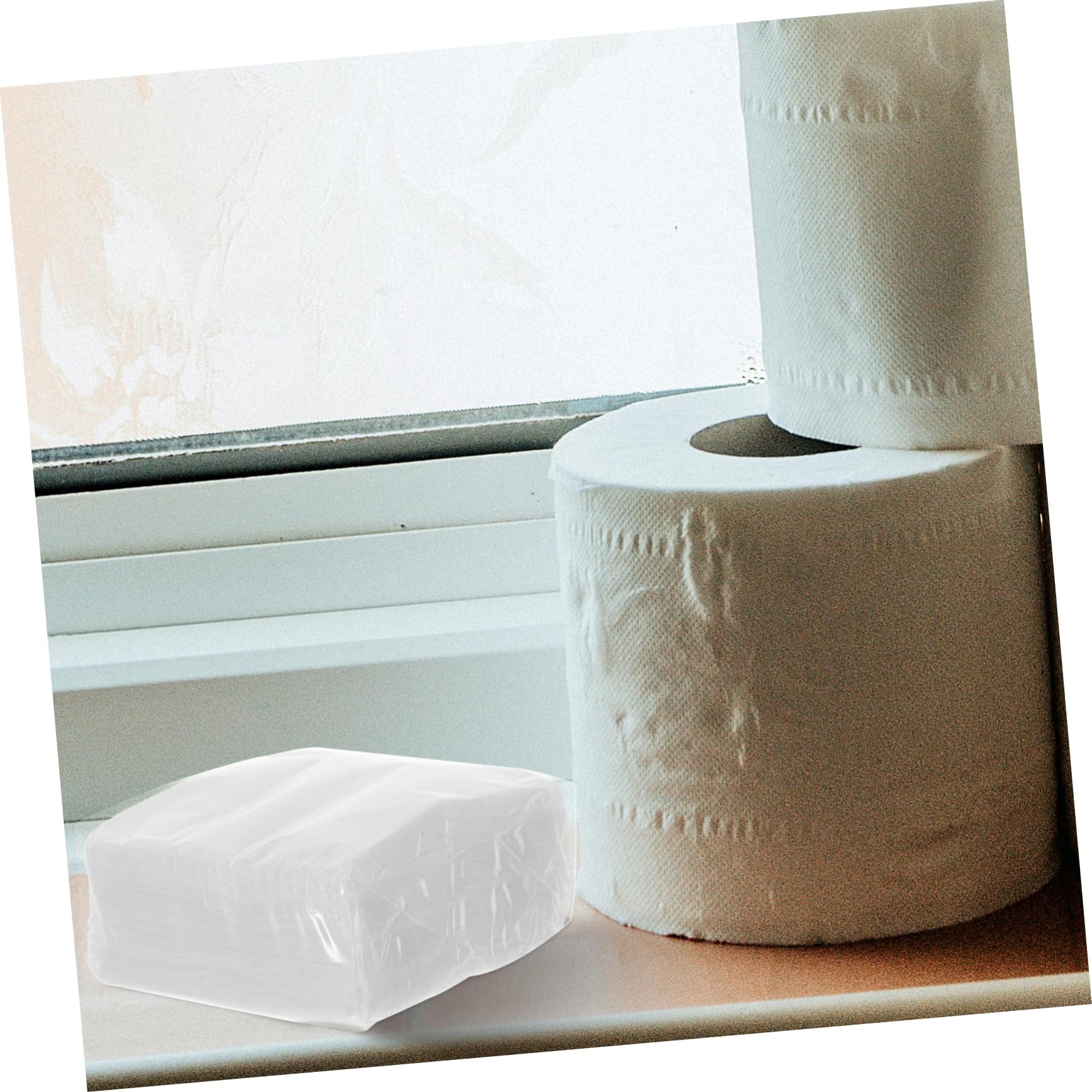 Pañuelos de Papel Blanco de 60 Hojas por Paquete, 50 Paquetes | Pasta de Celulosa, Formato Plegable, Uso Versátil en Restaurantes y Celebraciones