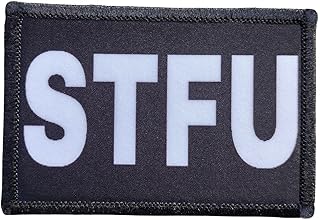 STFU Morale Patch Removable Hook and Loop for Molle Gear, Operator Hat, Rucksack, Pack Bag, Backpack, Made in The USA