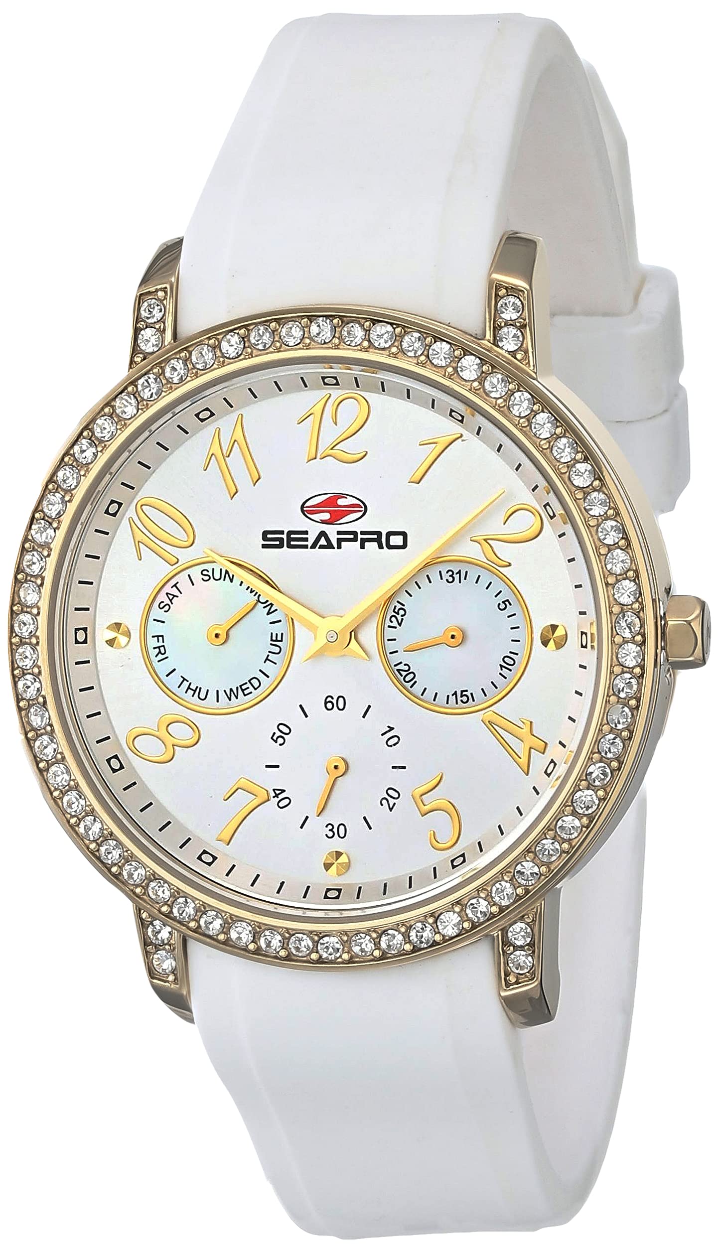 Montre d'exception Seapro SP4411 Jellybean argentée de luxe