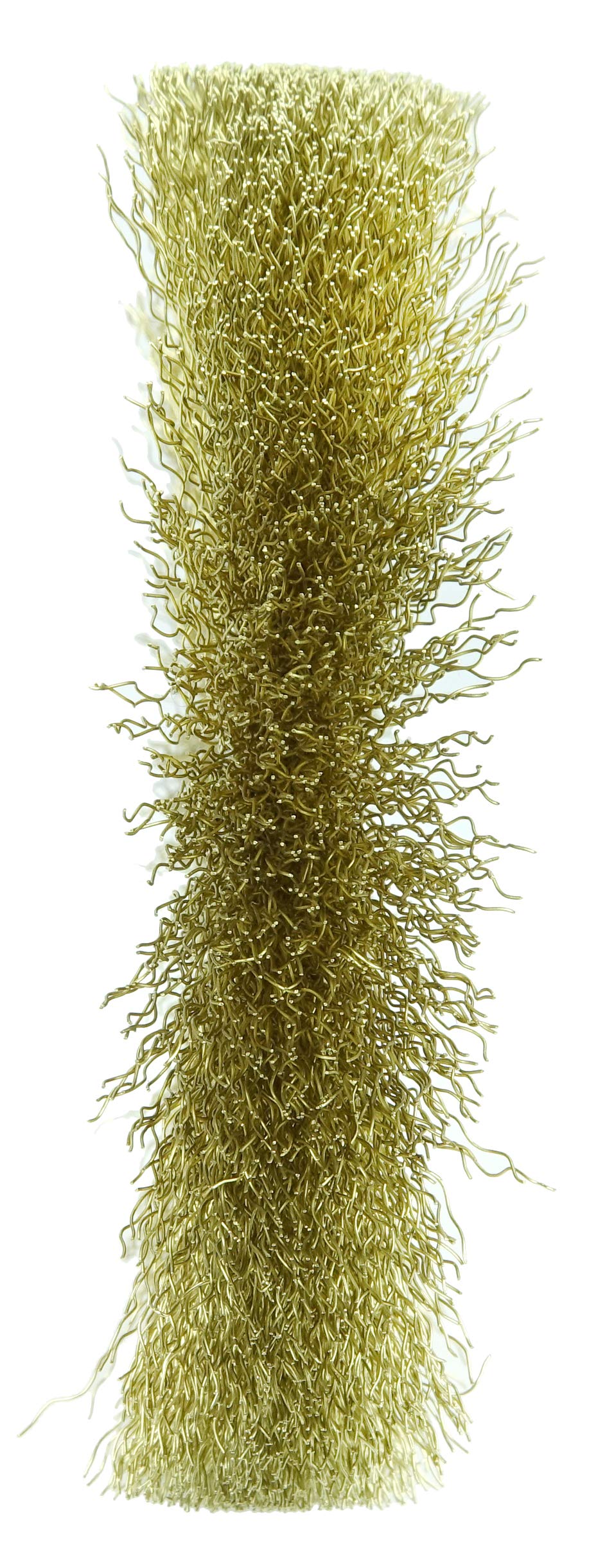 Weiler 1475 Rueda de alambre de cara estrecha, 15,24 cm, relleno de latón, 5/8 "-1/2" agujero para arbor (Pack de 2)