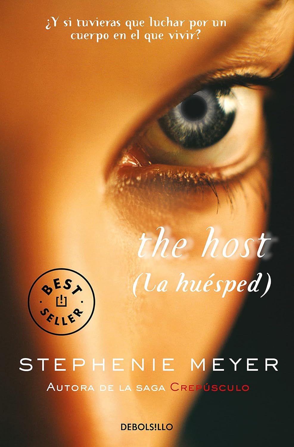 Portada del Libro juvenil de ciencia ficción La huésped de Stephenie Meyer