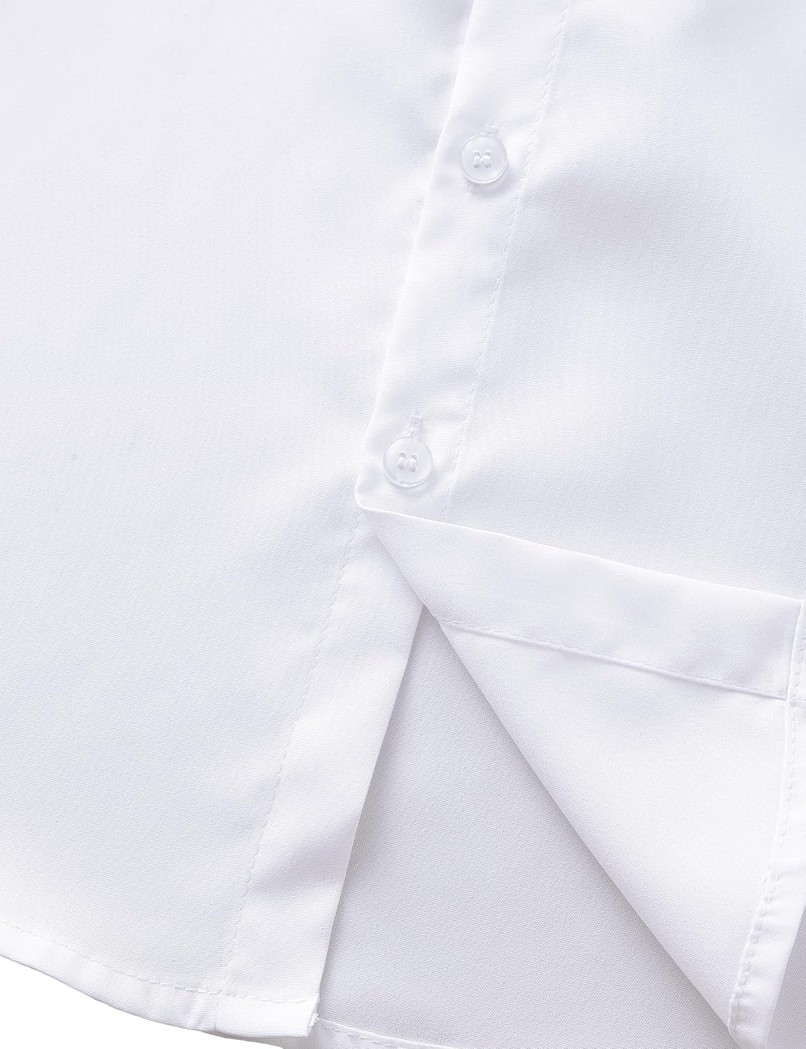 AOTIK Boys Dress Shirts Short Sleeve Button Down Shirt with Chest Pocket