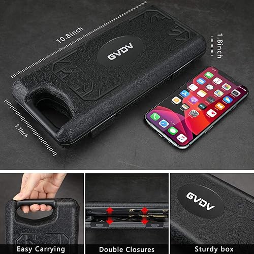 Miniatura 6 de GVDV Juego de cuchillos de caza  Juego de procesador de juego de carnicero de caza de ciervos, kit de apósito de campo con cuchillo de pelador de