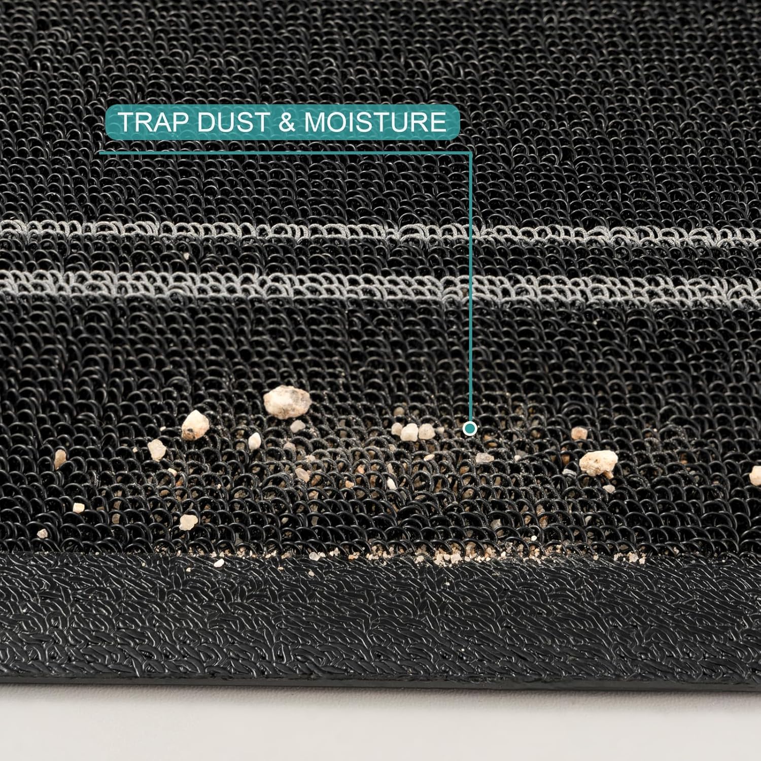 Custom Logo Door Mat Outdoor Commercial Carpet Floor Mat for Front Door, Non-Slip Low Profile Porch Patio Doormat - Image 4