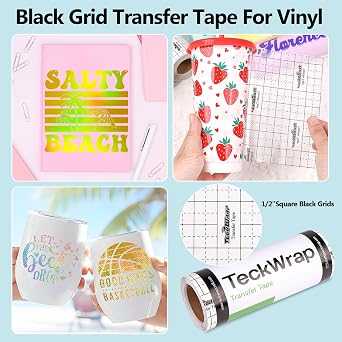 TECKWRAP Transfer Tape for Vinyl 6