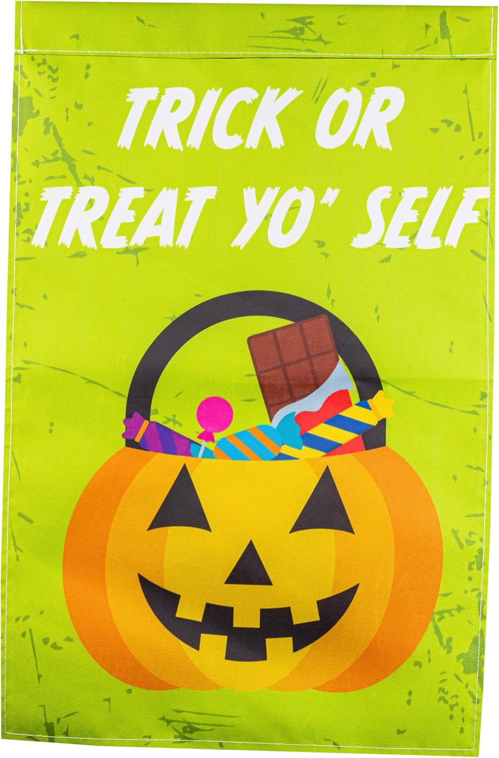 Halloween Garden Flags Variety Pack- (8 Different 12" x 18" Signs)- Weatherproof Banners for Indoor/Outdoor, Durable Fall Decoration- Fade Resistant Prints, Great for Lawn, Bedroom, Patio, Parties
