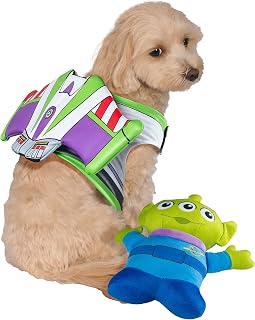 Rubie's Disney Toy Story Buzz Pet Accessory and Toy Bundle, As Shown, Small/Medium