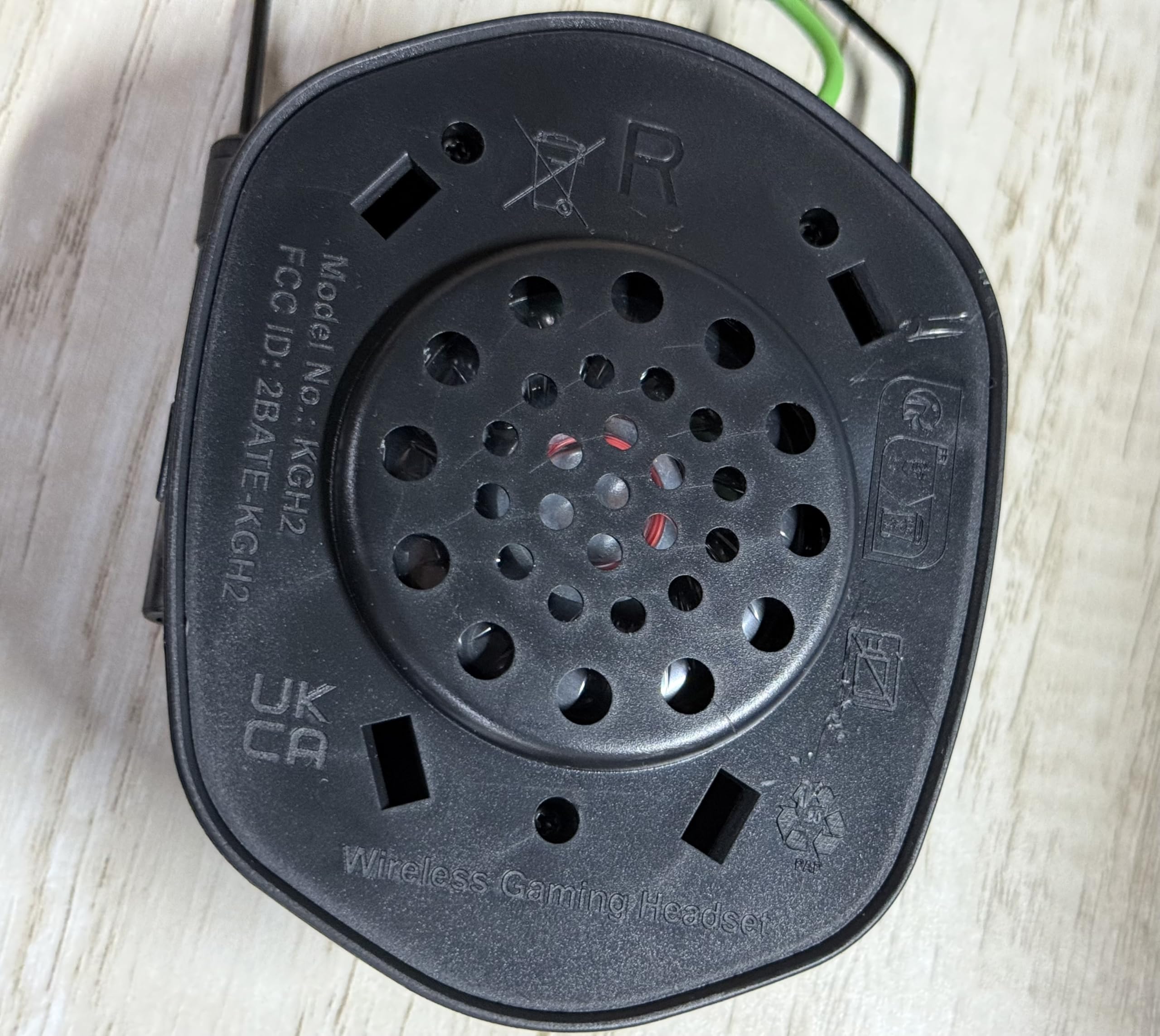 Krysenix KGH2 Bezprzewodowy zestaw słuchawkowy gamingowy, słuchawki Bluetooth 2.4G do PC, PS4, PS5, Mac, Switch, zestaw słuchawkowy z mikrofonem z redukcją szumów, składany, Czarny niebieski