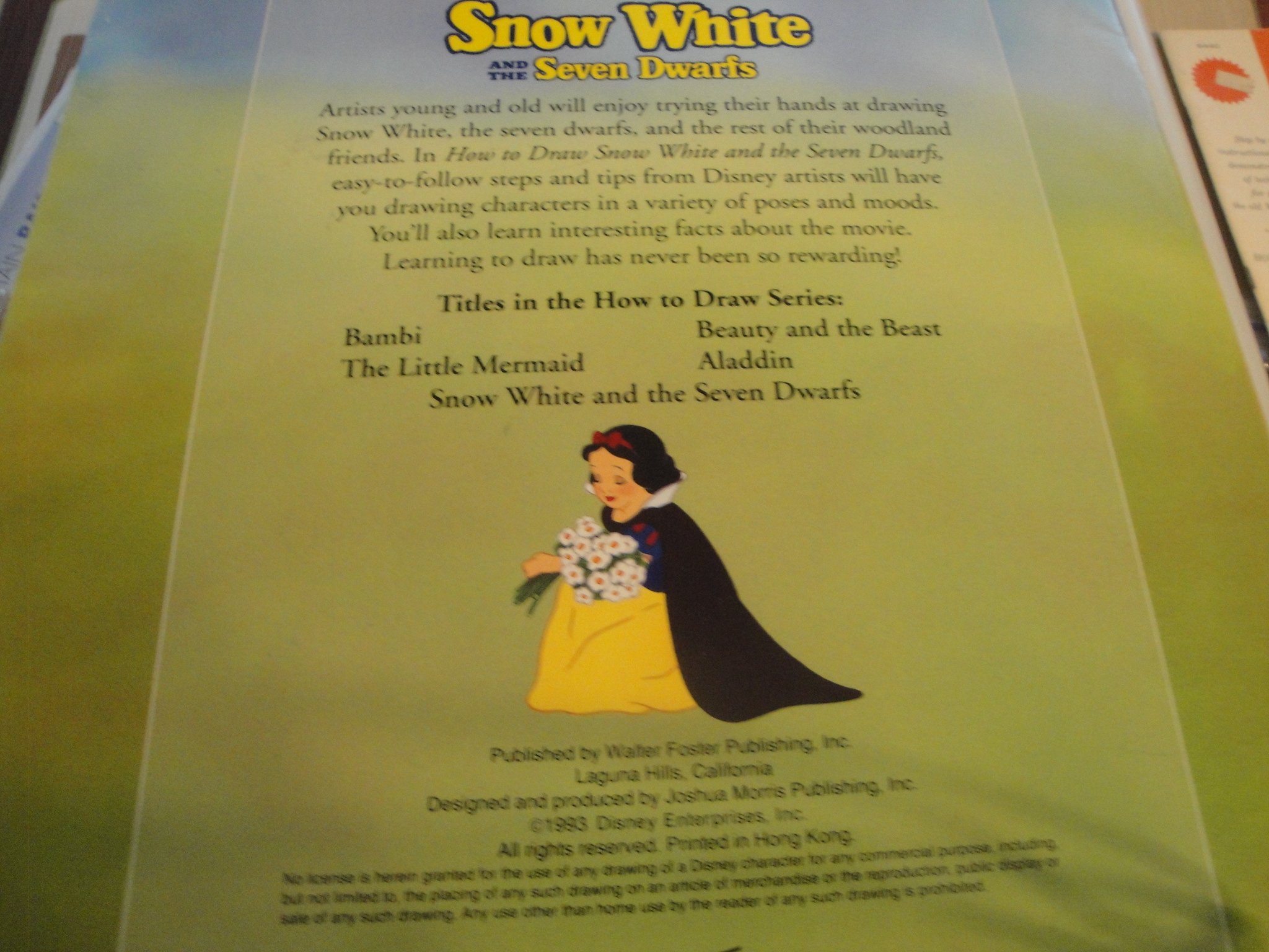 Disney's How to Draw Snow White and the Seven Dwarfs (Disney Classic Character Series) - Image 2