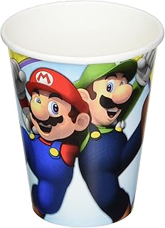 amscan Super Mario Brothersâ„¢ Cups, 9 oz, Party Favor, 48 Ct.
