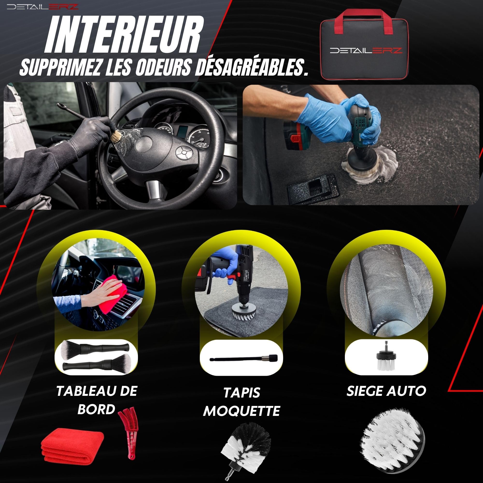 Reinigungsset für Autos