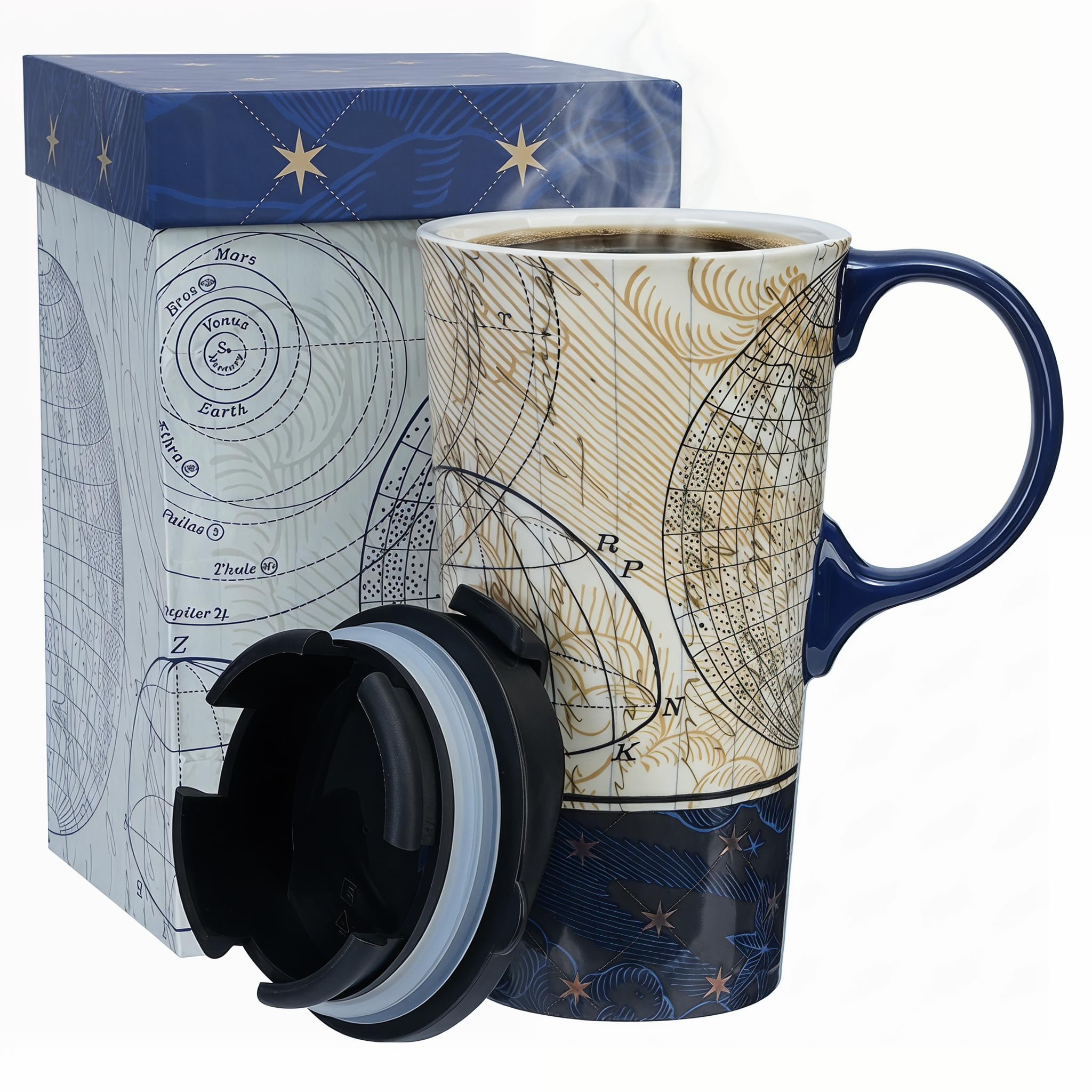 Topadorn Celestial Star Map Mug