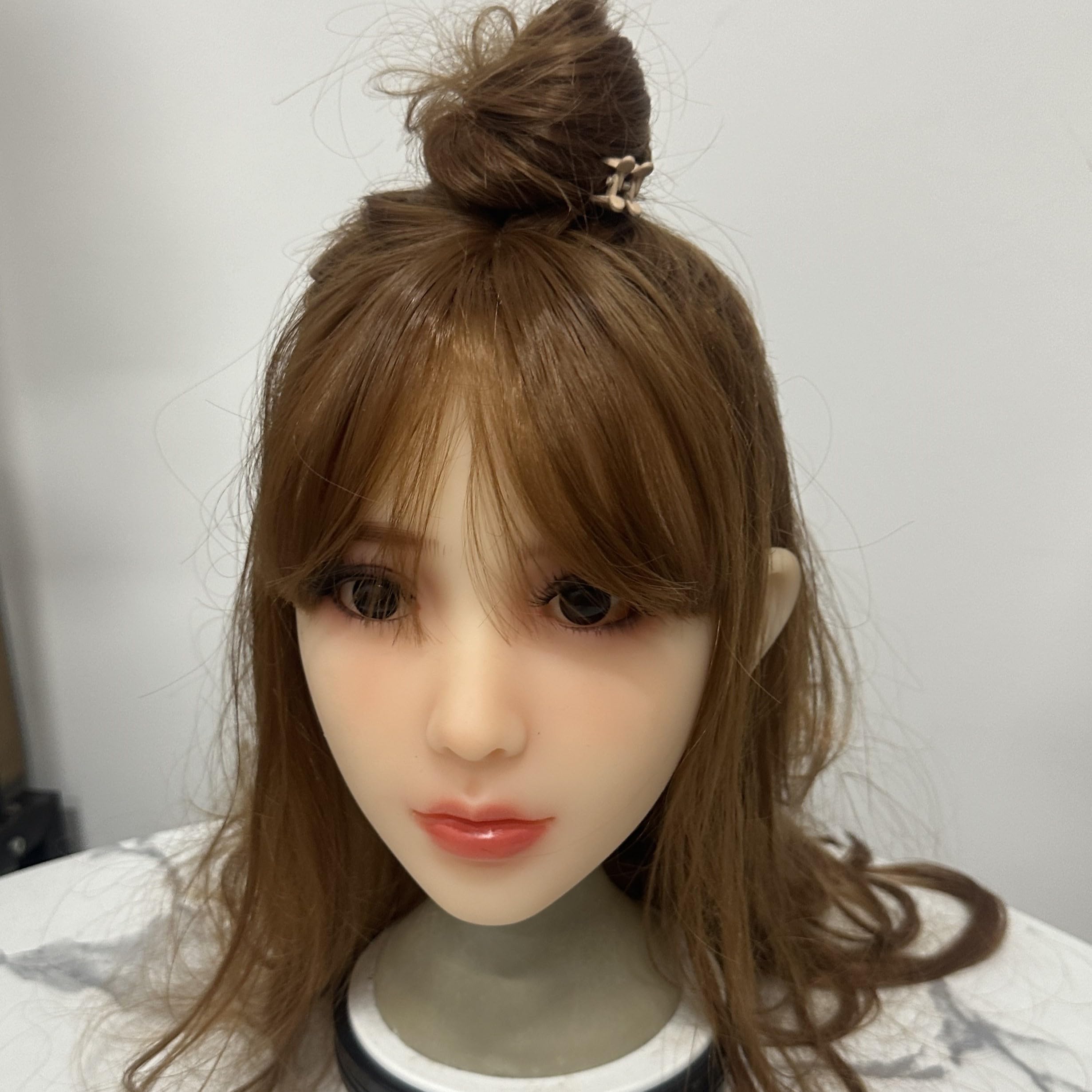 Amazon.co.jp: フィギュア ヘッド単体 等身大ドールHead 頭のみ 化粧