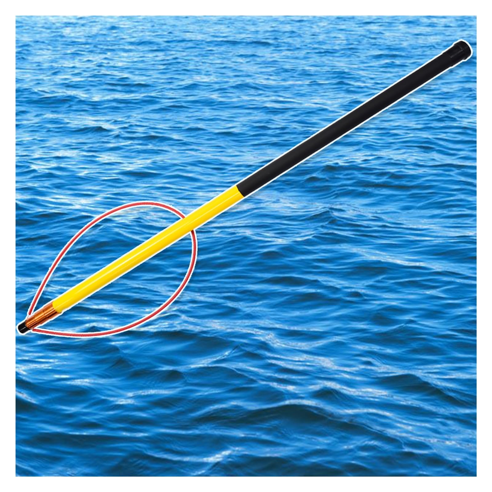 Pértiga de Rescate, pértiga telescópica Resistente para Piscinas con Mango Antideslizante, Gancho de Seguridad Ligero, Equipo de Salvamento de Emergencia para Nadadores Que se están Ahogando