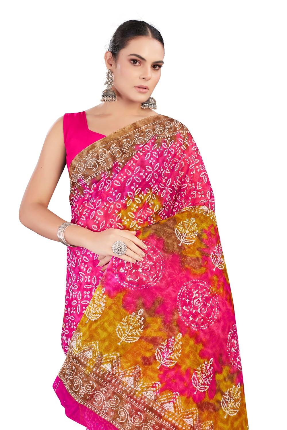 TAMAIRA FASHION Women's Batik Printed Pure Cotton Mulmul Saree Without Blouse Piece(AB37_Parent) - Review, Price and Buying Guide