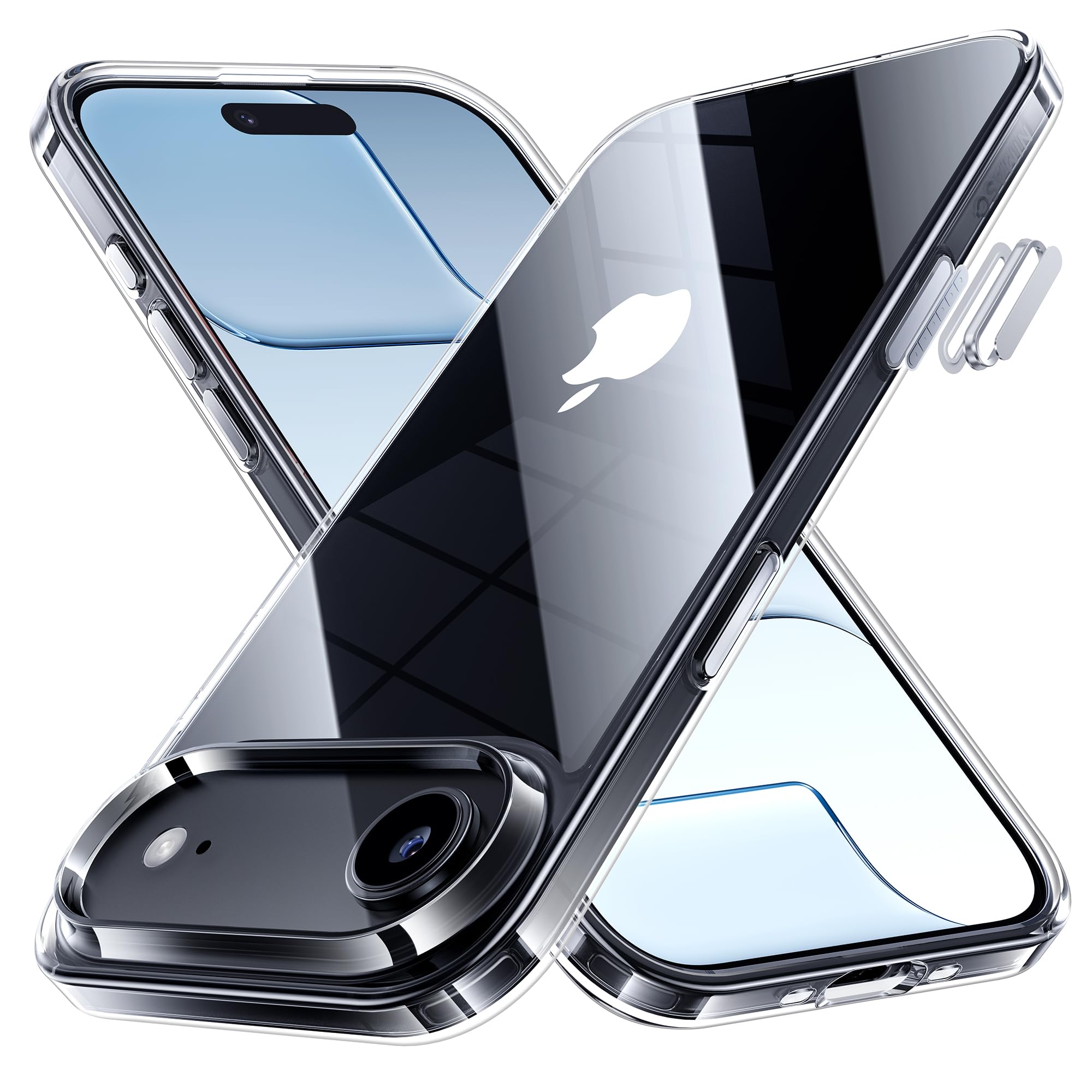 Amazon.co.jp: NIMASO iPhone Air 用 ケース クリア 黄変防止 耐衝撃