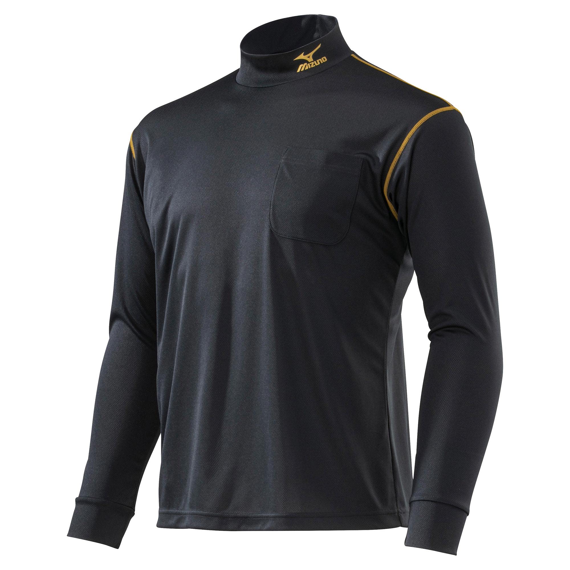 MIZUNO(ミズノ) ナビドライワークシャツ長袖(ハイネック) ウエア ハイネックシャツ 長袖(F2JA0183)