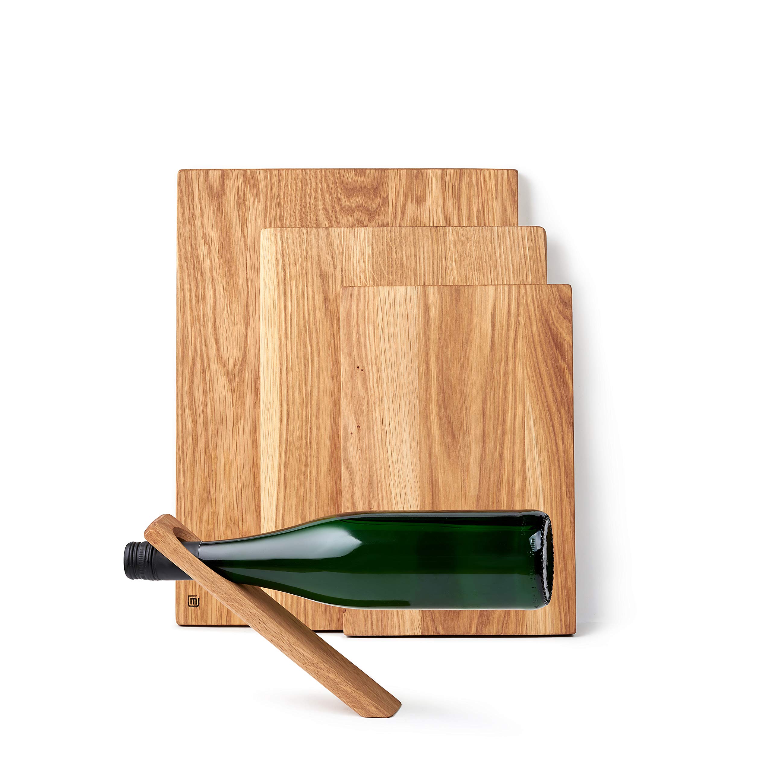 Inoxidable dings Tabla de cortar clásico roble, madera, 40 x 30 cm