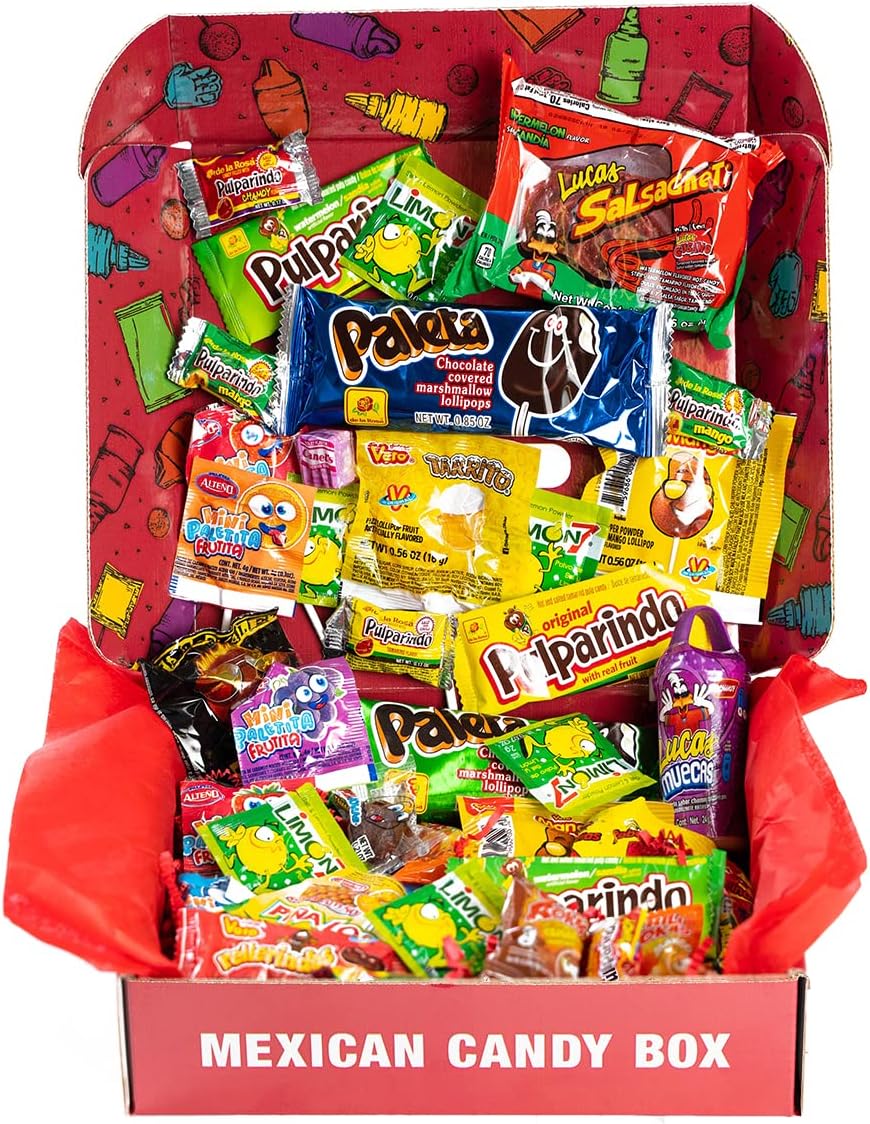 Mexican Candy Variety Box (40 Count) by Ole Rico