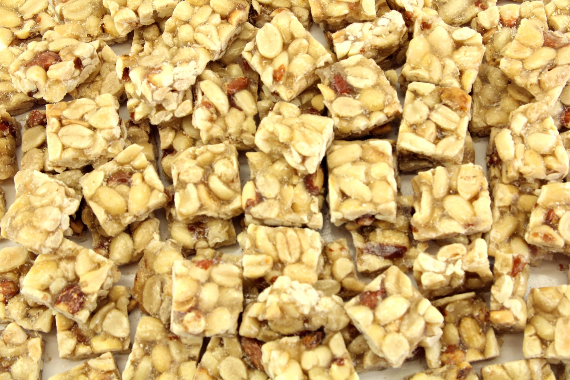Planet Sweets Caramel Peanut Squares - 1.5 Pounds - Old Fashioned Crunchy Snack Candy Treat Kosher