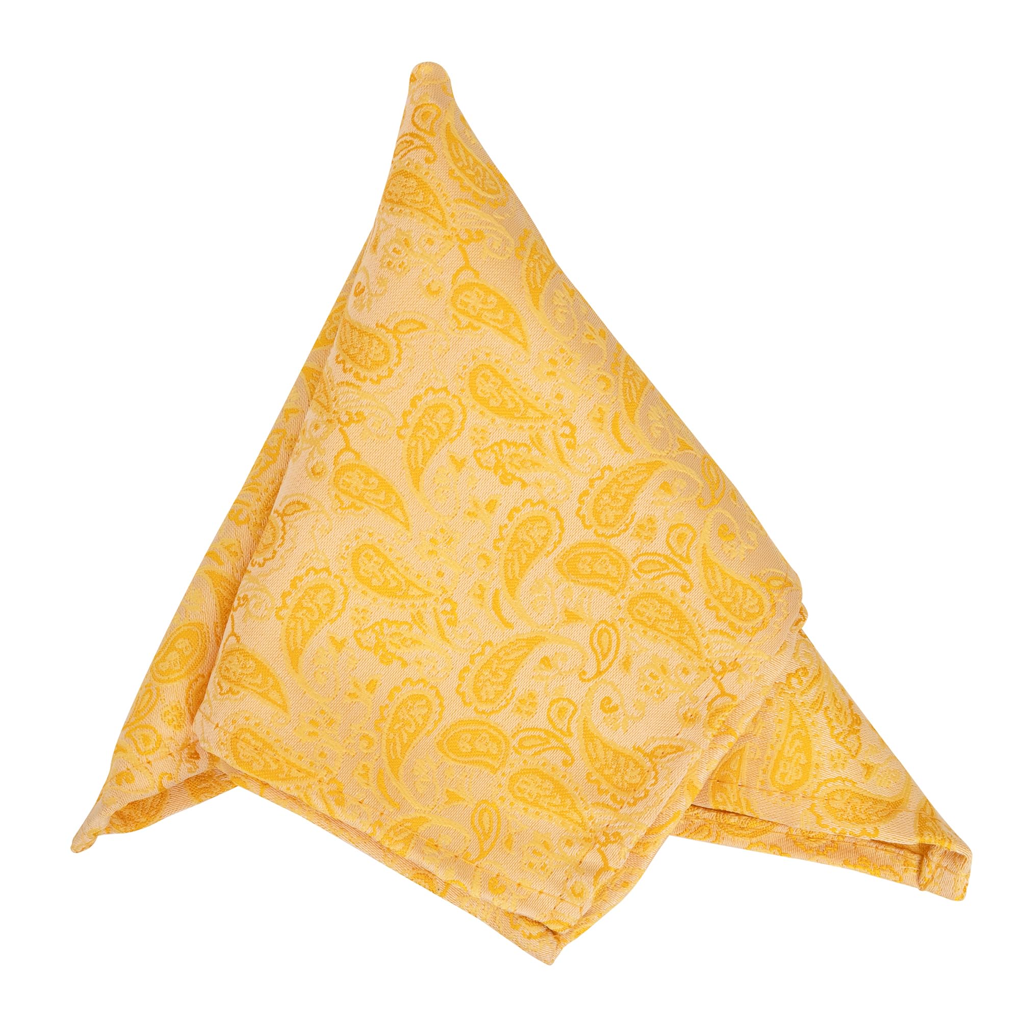 to the nines Men's Microfiber Pocket Square (Yellow)-picture-14