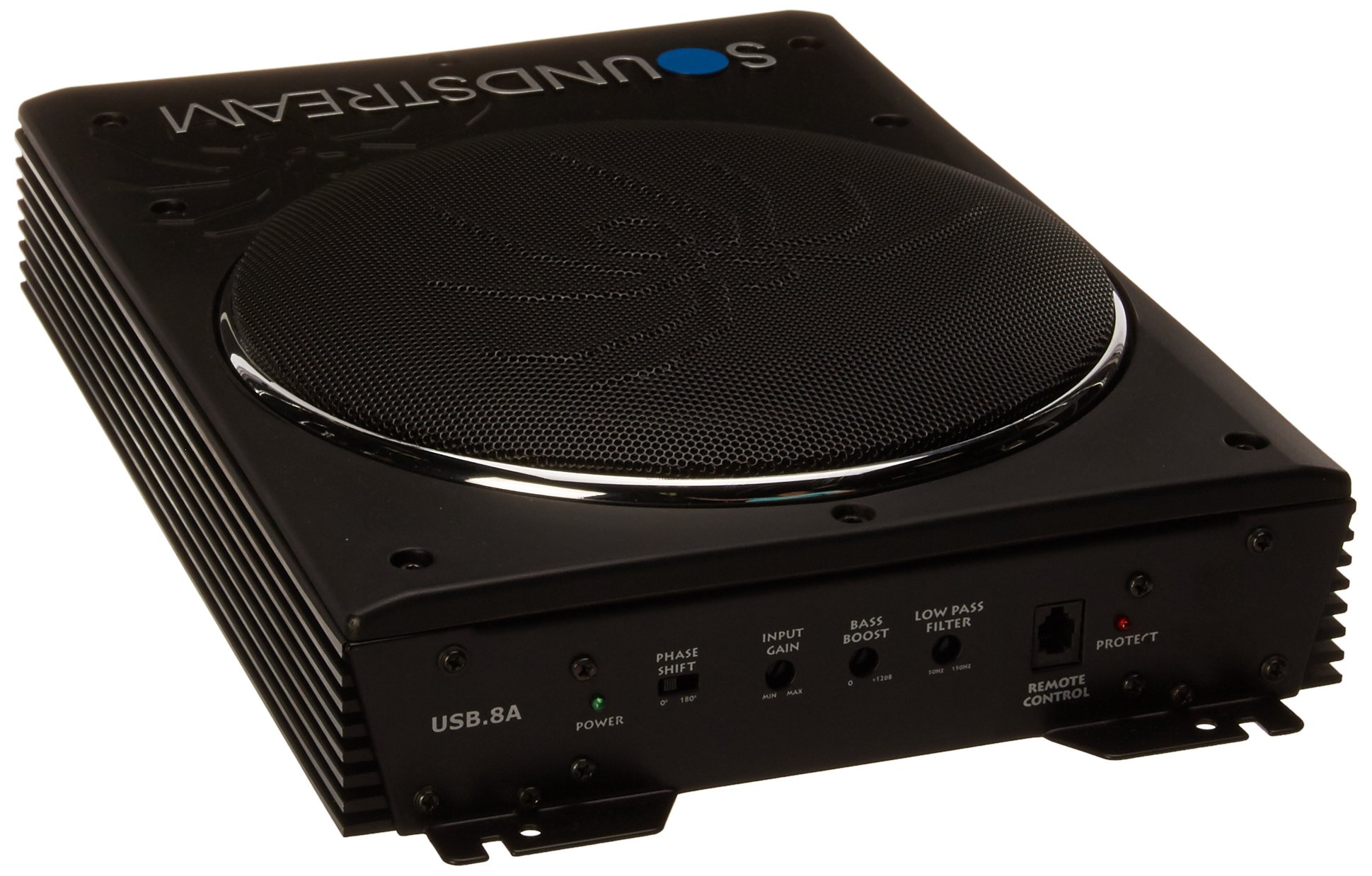 Soundstream USB-8A 8-Inch Powered Subwoofer Slim Enclosure