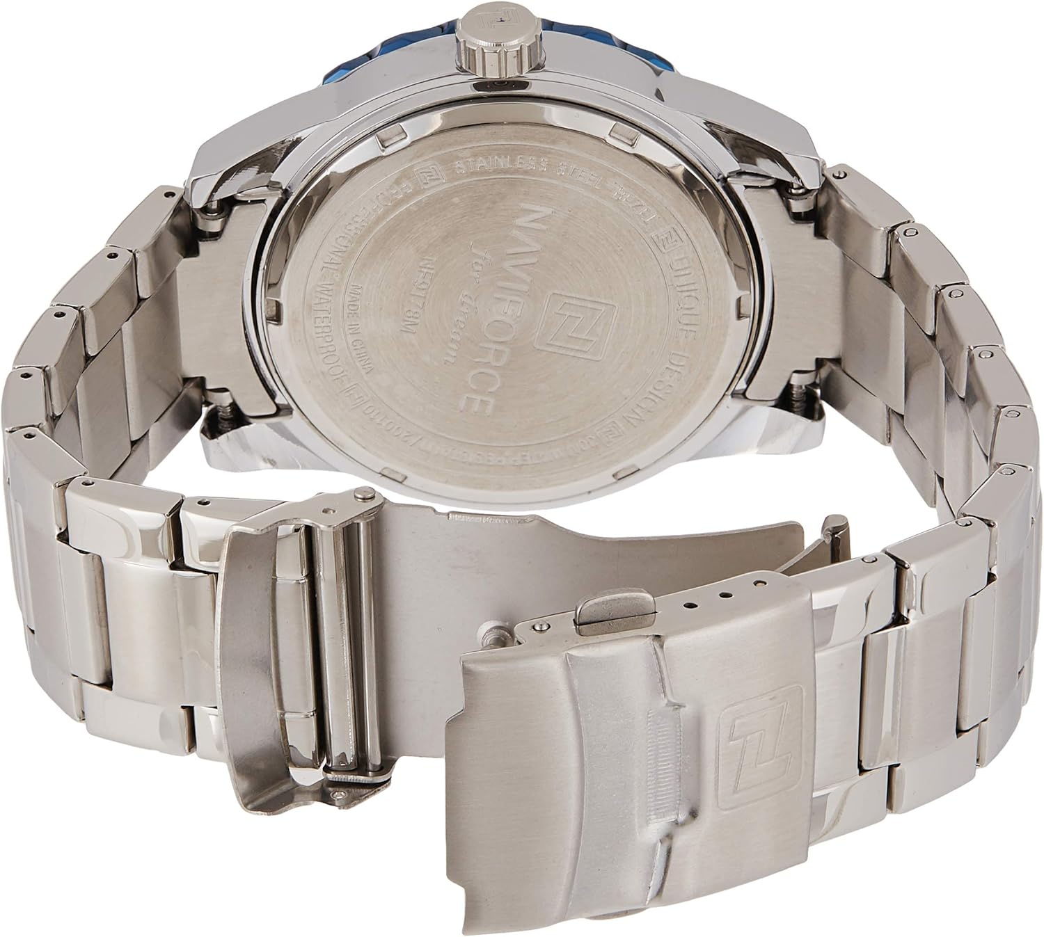 Naviforce NF9178-SBE watch front view