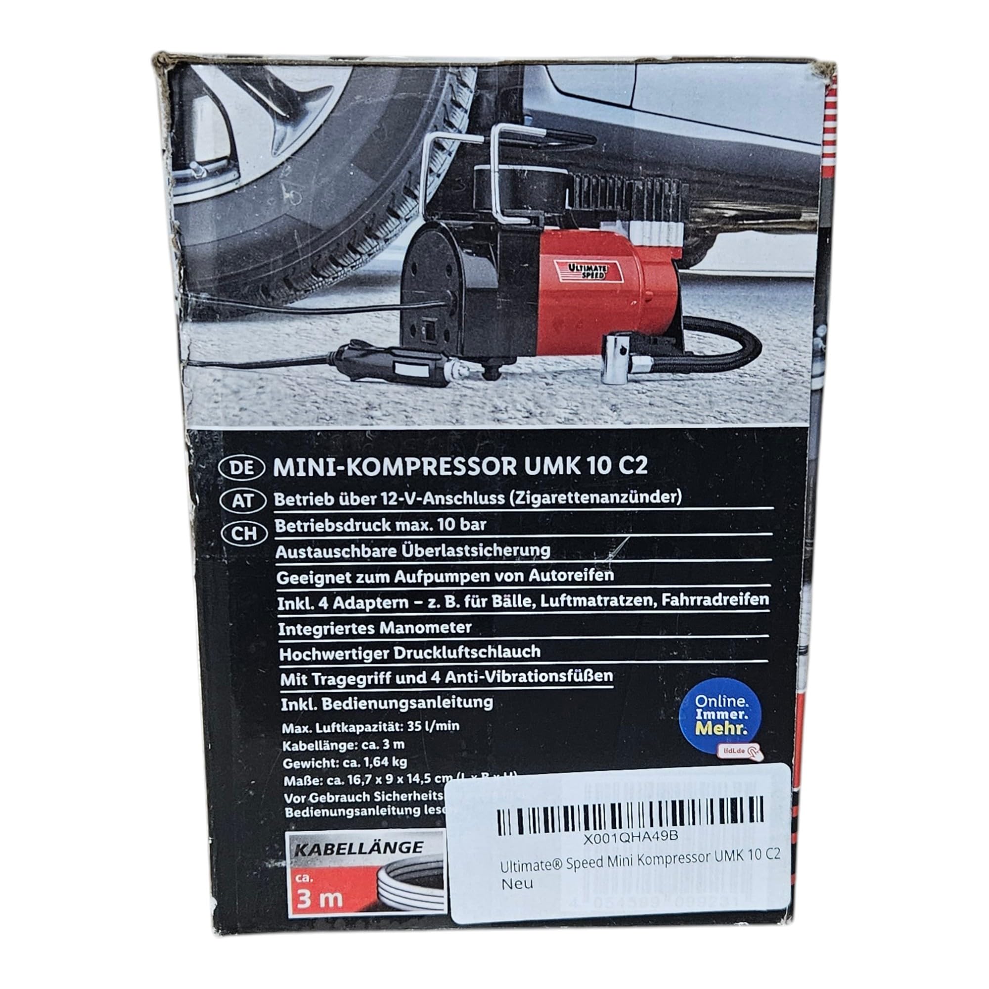 Ultimate® Speed Mini Kompressor UMK 10 C2