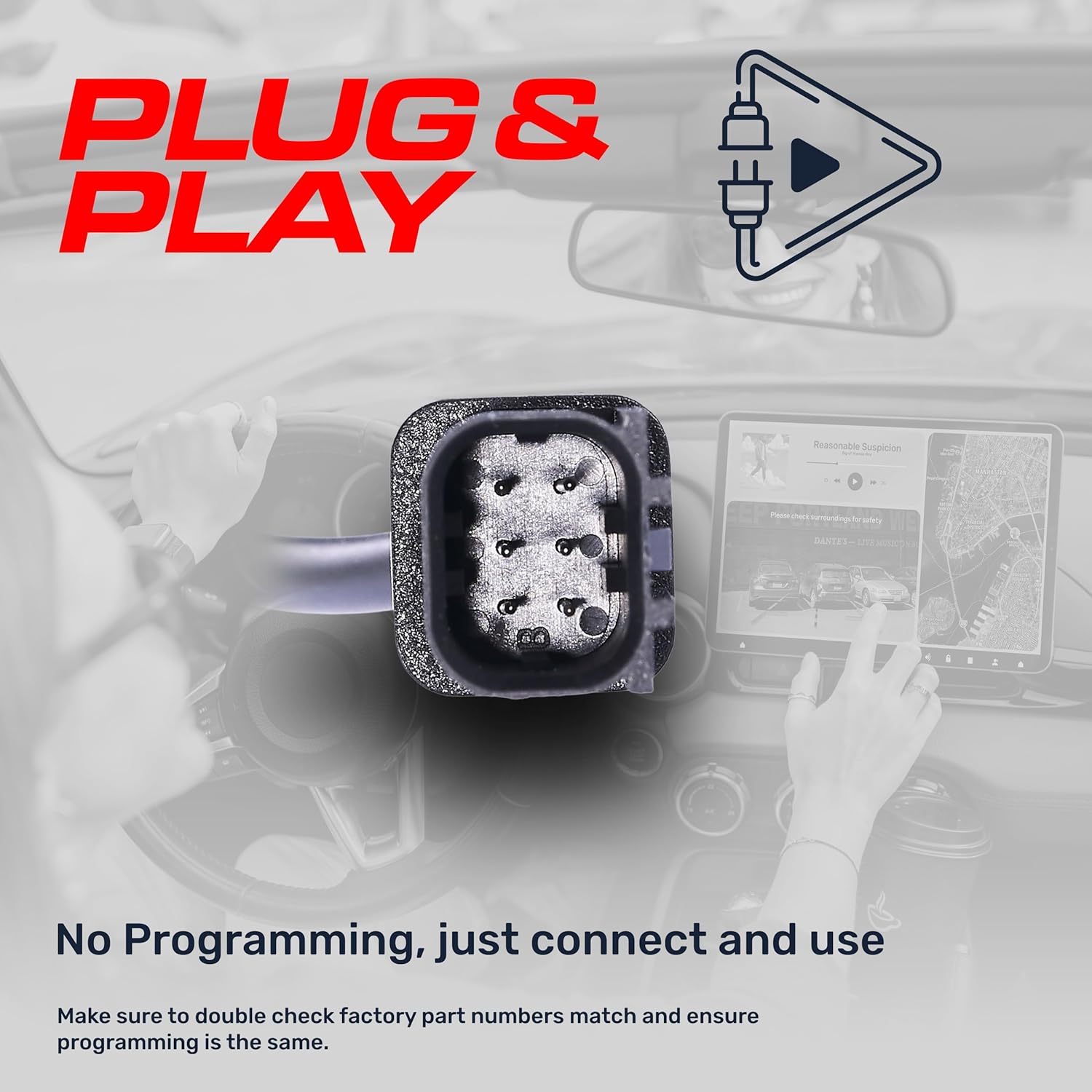 Master Tailgaters Replacement for Toyota Camry (2012-2014) Backup Camera OE Part # 86790-06030, 86790-06031