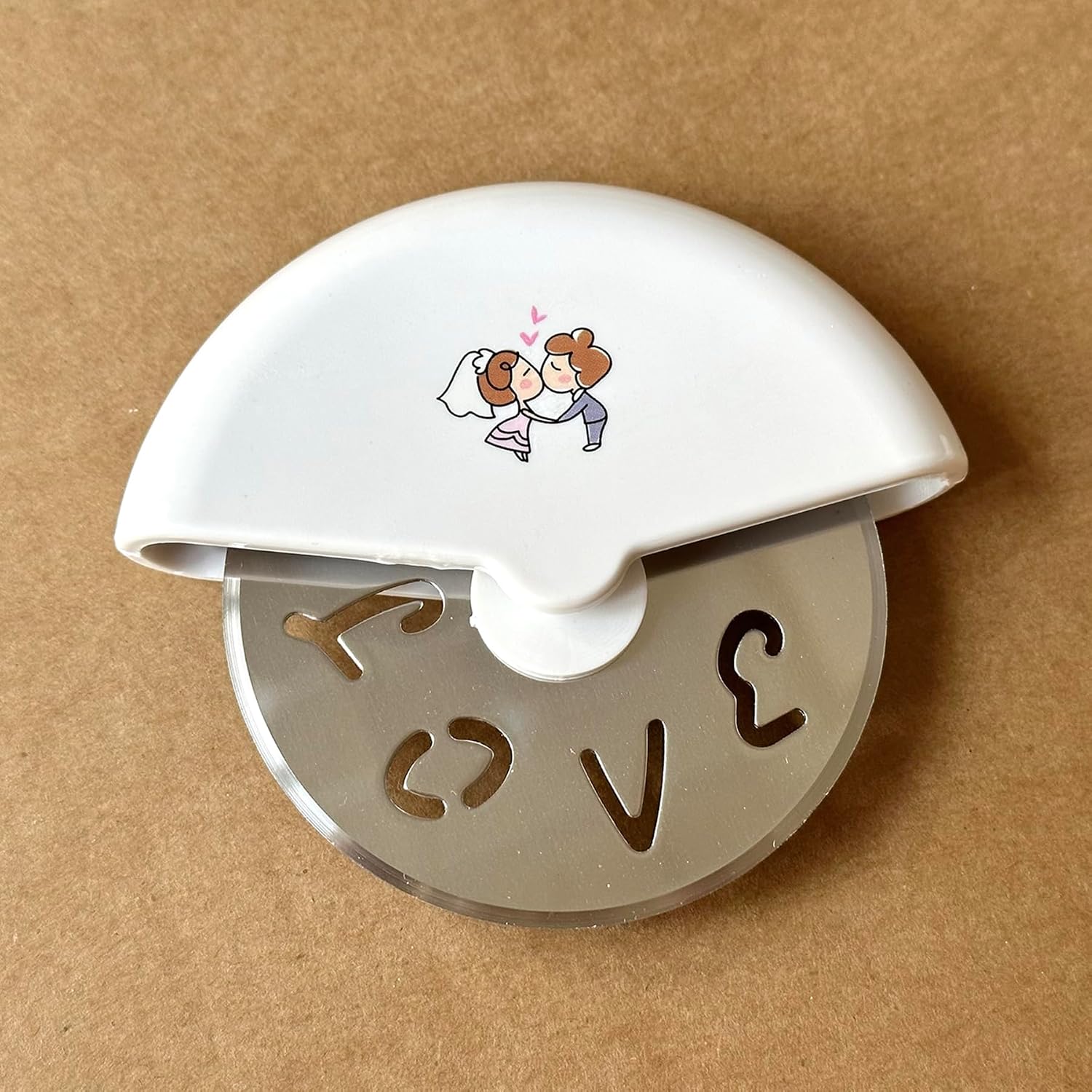 10 Pcs Mini Stainless Steel Pizza Cutter for Bridal Wedding Favor Baby Showers Souvenirs Guest Return Gift Individual Package