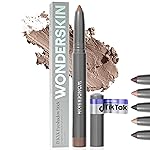 Wonderskin IYKYK Eyeshadow Stick - Longwear Eye Shadow Sticks, Budge-Proof and Waterproof Matte Eyeshadow Stick with Built-in Sharpener (Mink)