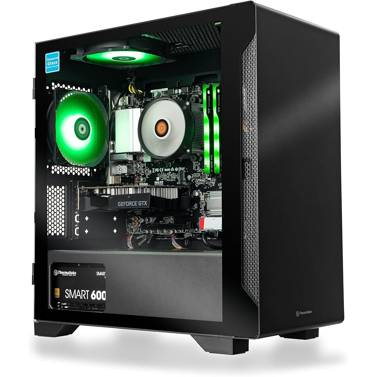 $55/mo Finance Thermaltake LCGS Graphite 165 CPU Gaming PC (AMD