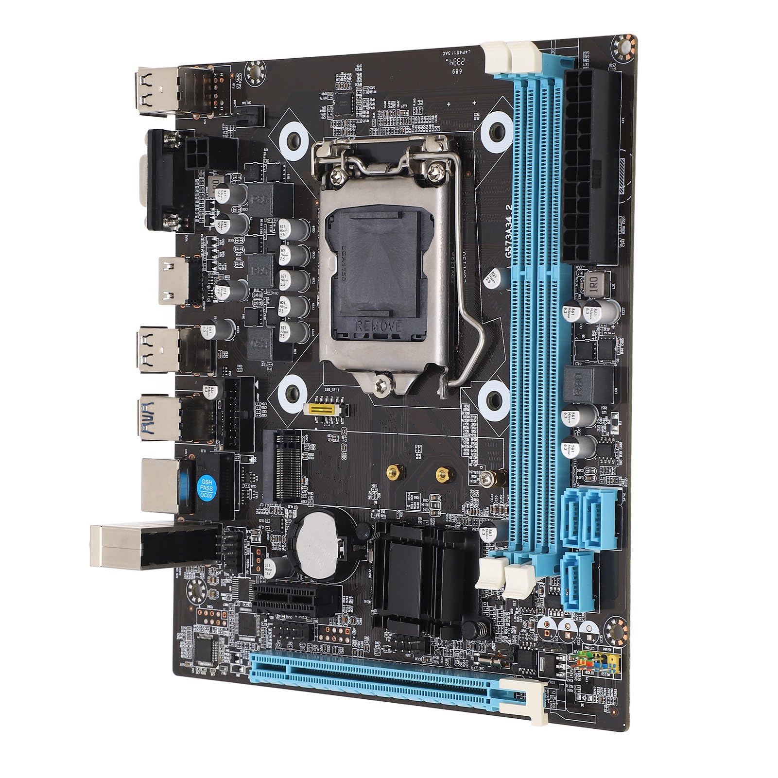Placa Base para Juegos H81 DDR3 M.2 NVMe NGFF PCIe LGA 1150 Micro ATX para PC