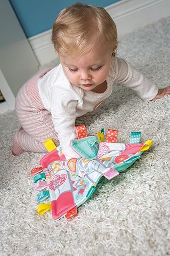 Miniatura 7 de Taggies Original Blanket, 12 X 12", Comfy Bunnies