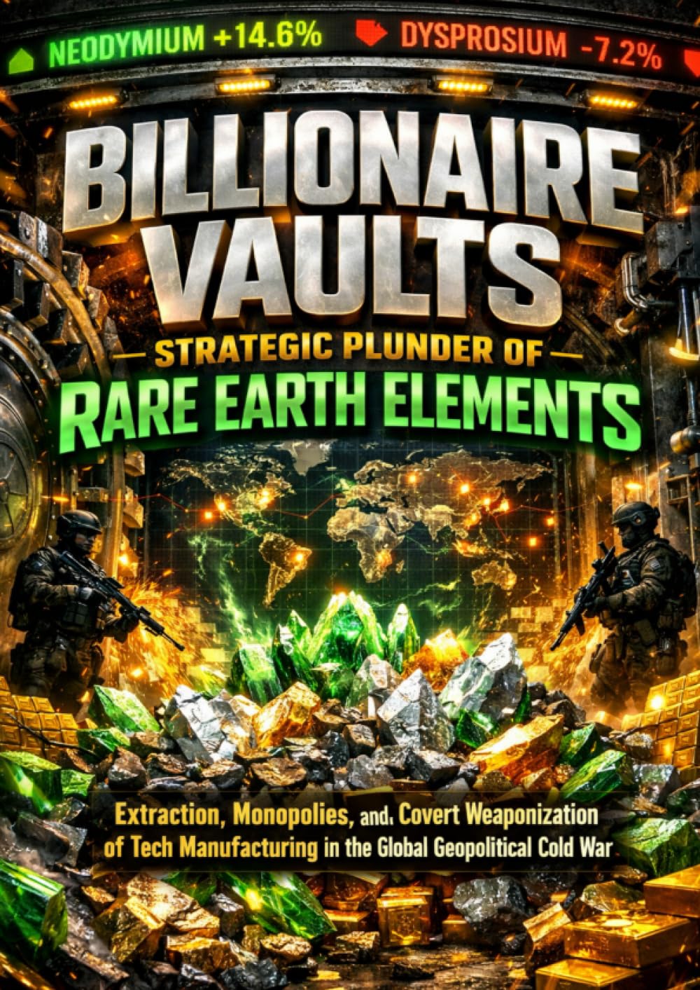 Billionaire Vaults: Strategic Plunder of Rare Earth Elements: Extraction, Monopolies, and the Covert Weaponization of Tech Manufacturing in the Global Geopolitical Cold War