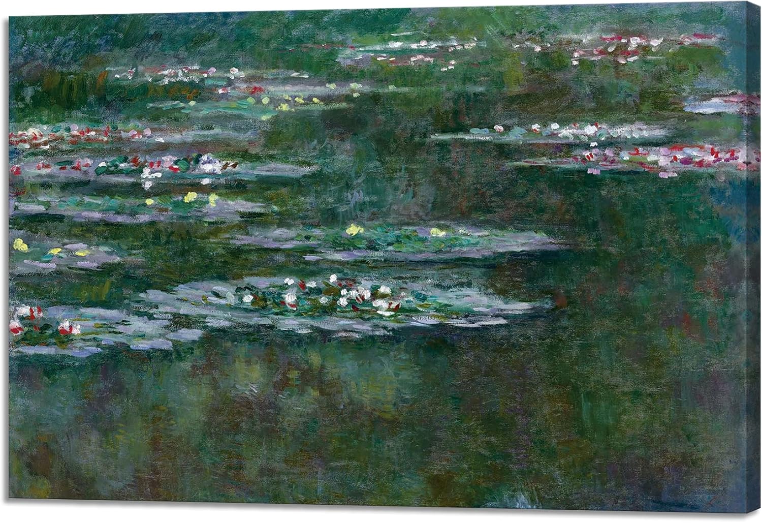 モネ 睡蓮 アート インテリア 絵画 額付き クロード 花 植物 風景画 ポスター 世界の名画