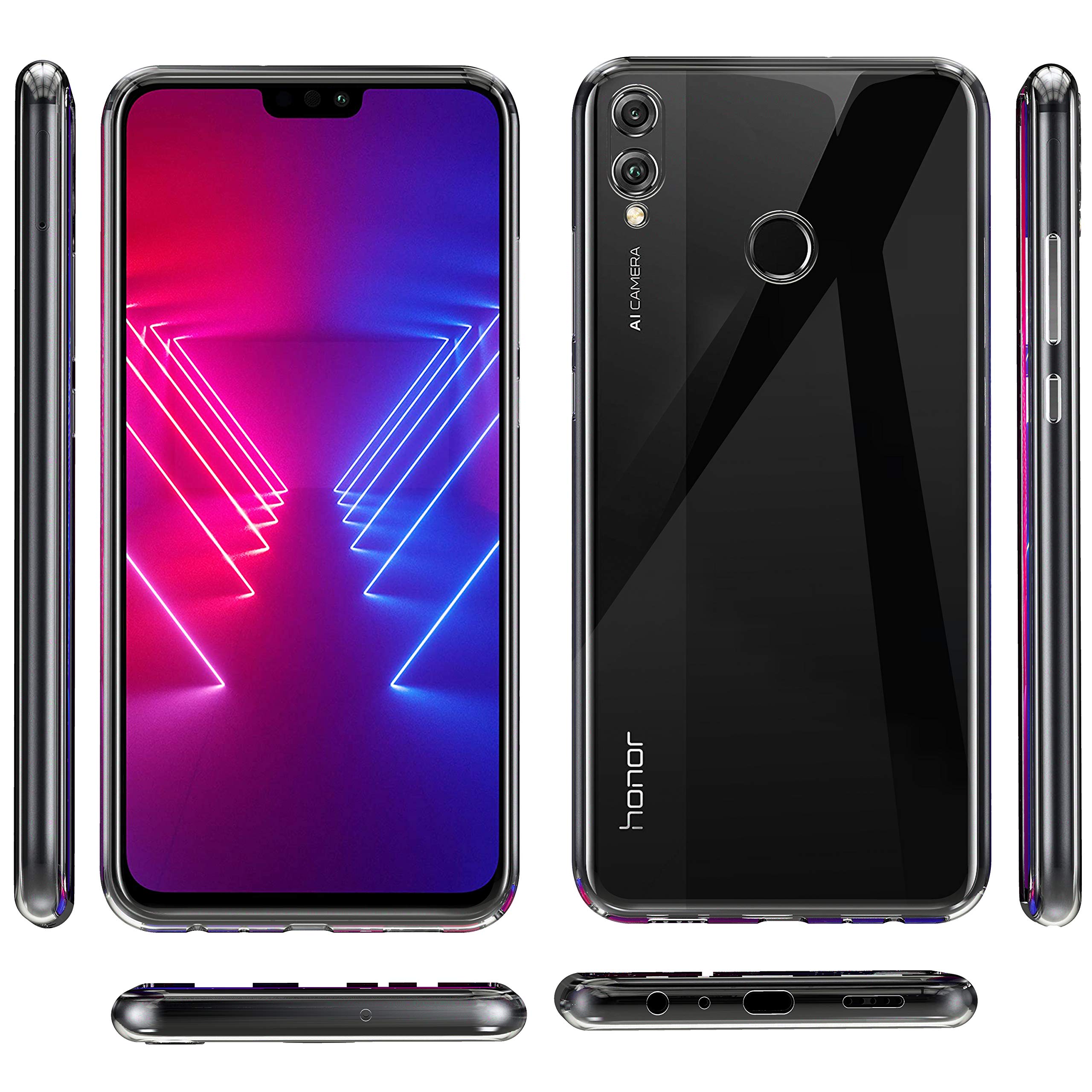N NEWTOP Cover Compatibile con Huawei P Smart 2019 / Honor 10 lite
