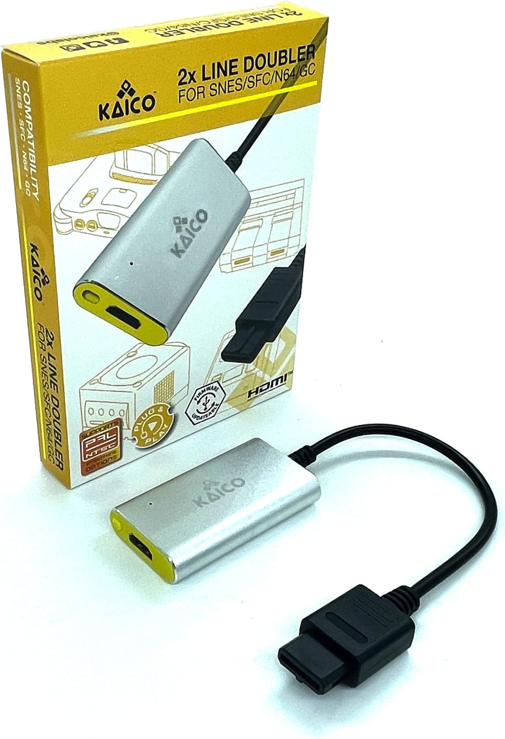 Kaico Nintendo 64 HDMI Adapter, N64 to hdmi for Nintendo 64