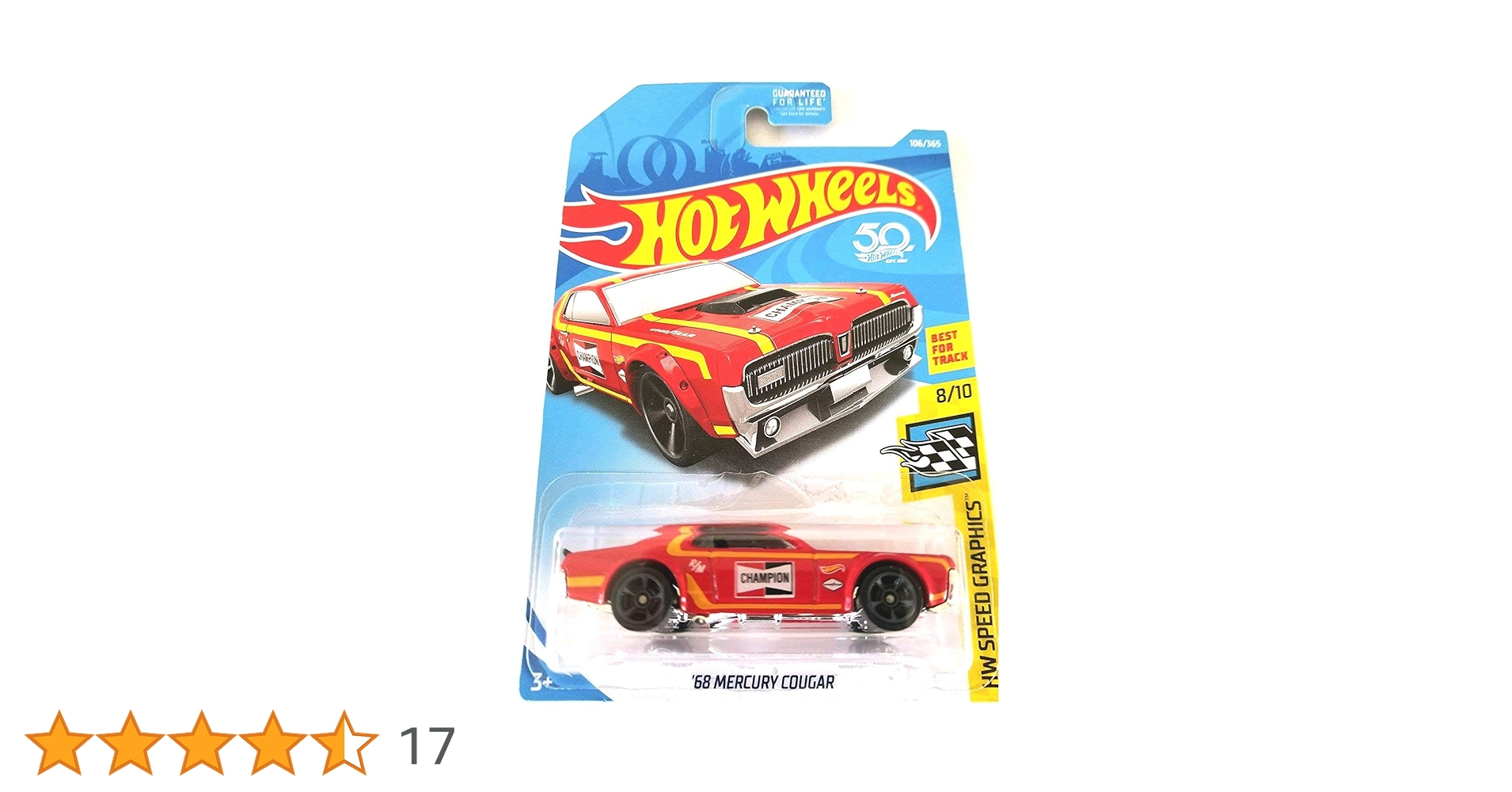 Amazon | Hot Wheels 2018 50周年記念 HW Speed Graphics '68