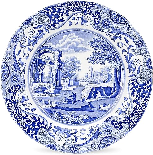 Spode Blue Italian - Plato de cena 100in color azul