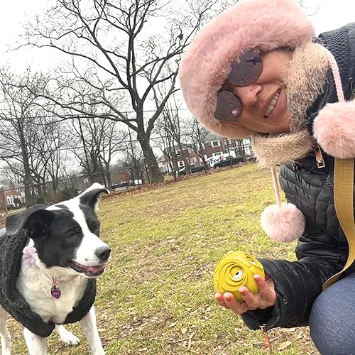 Miniatura 3 de Pelota Giggle para Perros Juguetes de Búho para Cachorro Juguete Interactivo para Perro Perros Medianos y Grandes Goma Natural Búho Lindo Diversión