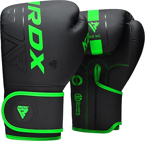 Miniatura 4 de RDX Saco de boxeo para niños de 2 pies con guantes de perforación, juego de boxeo sin relleno, piel maya antidesgarros, bolsa colgante junior,