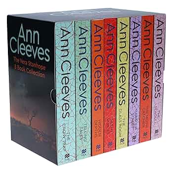 Ann Cleeves TV Vera Stanhope Series Collection 7 Books Set